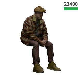 22400, Seated Hobo (color)